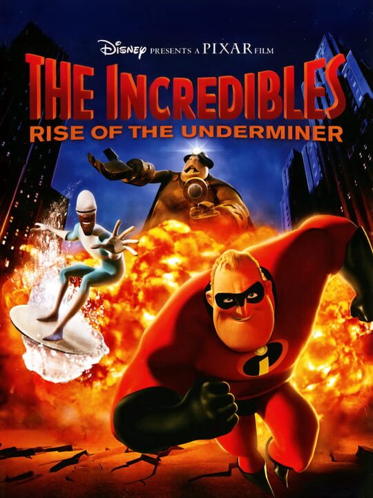 Cover of The Incredibles: Rise of the Underminer